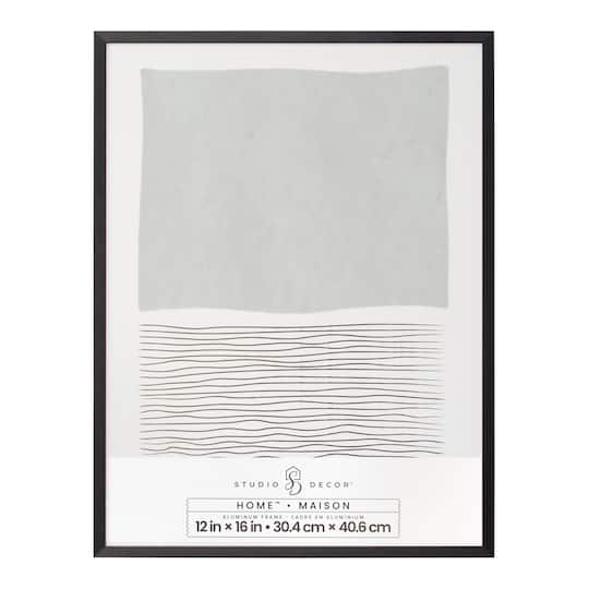 6 Pack: Home™ Black Aluminum Frame by Studio Décor®